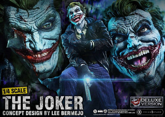 PRIME 1 - DC Comics Ultimate Premium Masterline Series Statue 1/4 The Joker (Concept Design by Lee Bermejo) DX Bonus Version