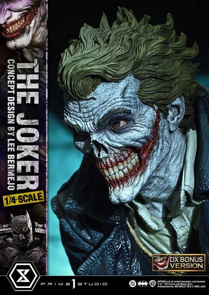 PRIME 1 - DC Comics Ultimate Premium Masterline Series Statue 1/4 The Joker (Concept Design by Lee Bermejo) DX Bonus Version