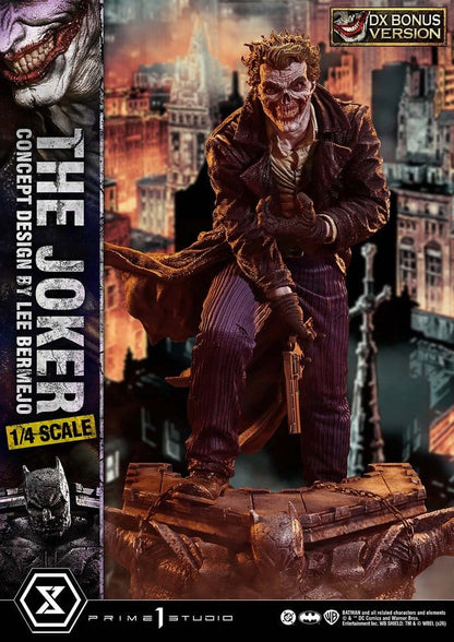 PRIME 1 - DC Comics Ultimate Premium Masterline Series Statue 1/4 The Joker (Concept Design by Lee Bermejo) DX Bonus Version