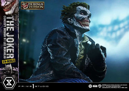 PRIME 1 - DC Comics Ultimate Premium Masterline Series Statue 1/4 The Joker (Concept Design by Lee Bermejo) DX Bonus Version