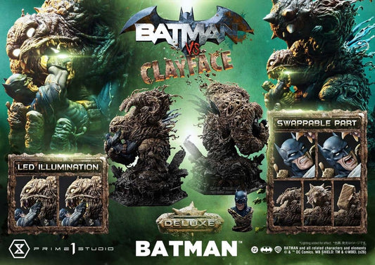PRIME 1 - DC Comics Ultimate Premium Masterline Series Statue 1/4 Batman VS Clayface Deluxe Version
