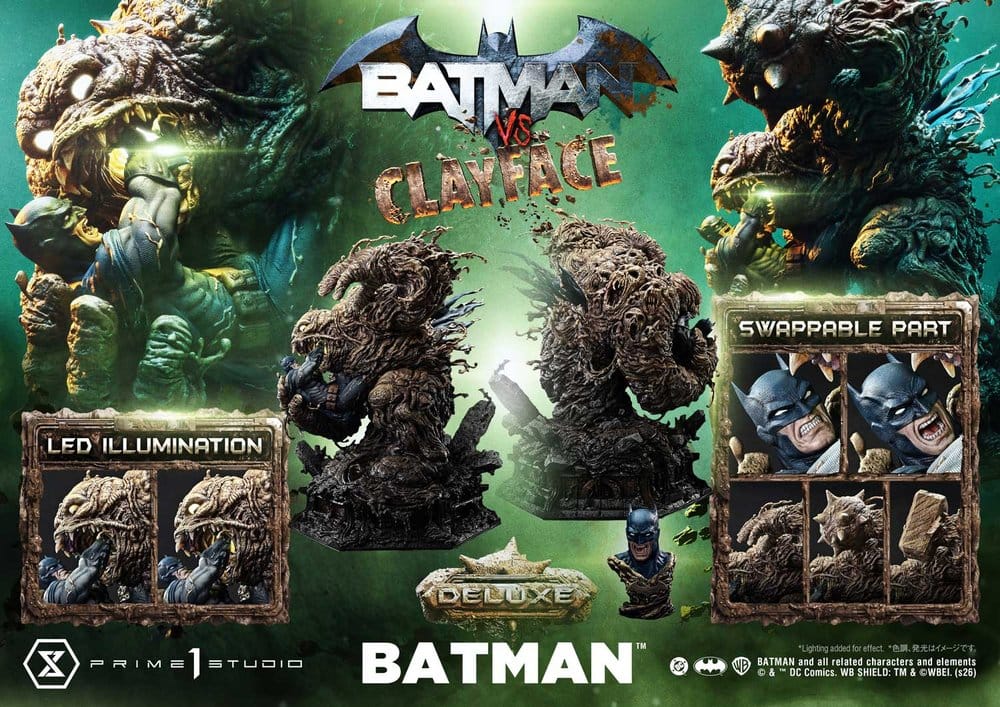 PRIME - DC Comics Ultimate Premium Masterline Series Statue 1/4 Batman VS Clayface DX Bonus Version