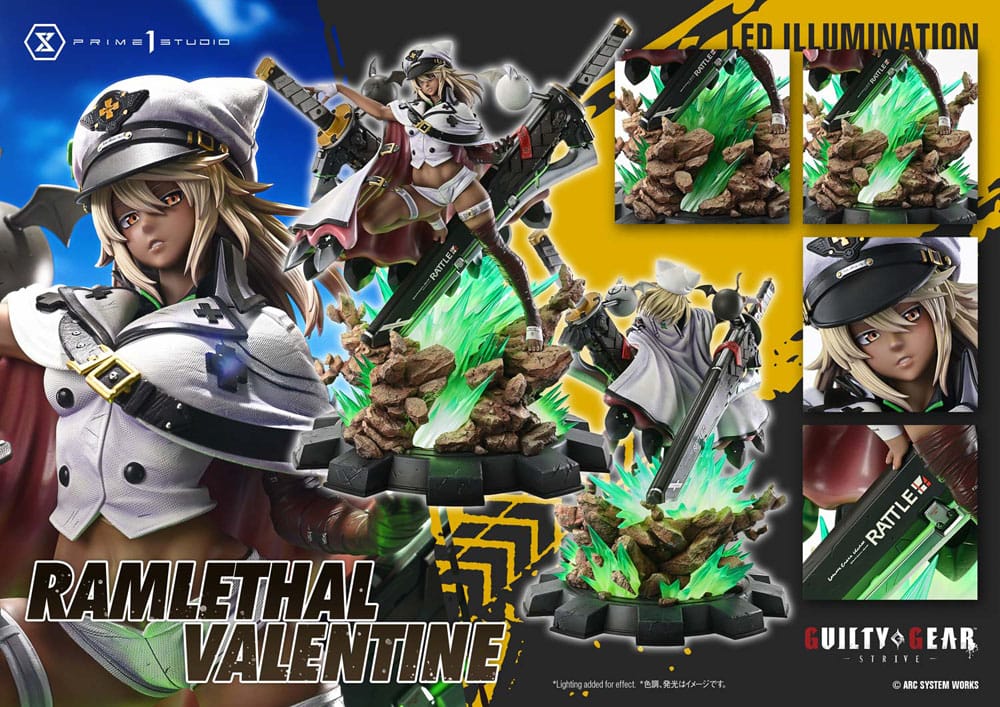 PRIME 1 - Guilty Gear Strive Ultimate Premium Masterline Series Statue 1/4 Ramlethal Valentine Bonus Version