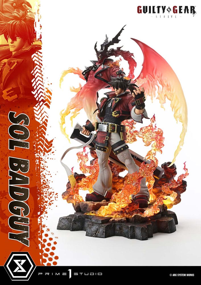 PRIME 1 - Guilty Gear Strive Ultimate Premium Masterline Series Statue 1/4 Sol Badguy Bonus Version