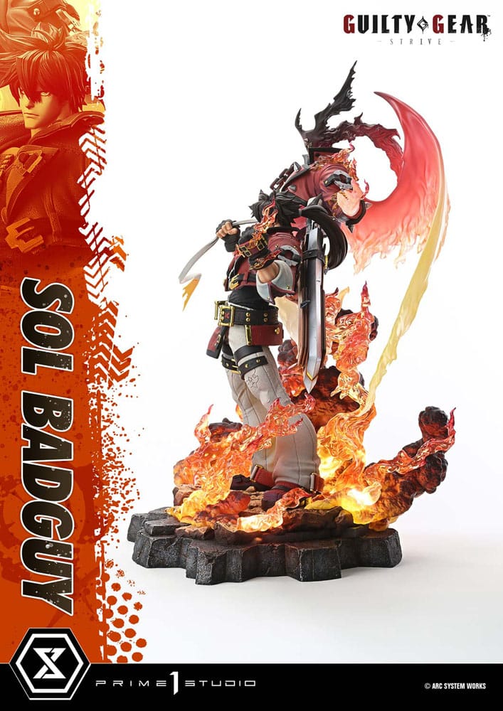PRIME 1 - Guilty Gear Strive Ultimate Premium Masterline Series Statue 1/4 Sol Badguy Bonus Version