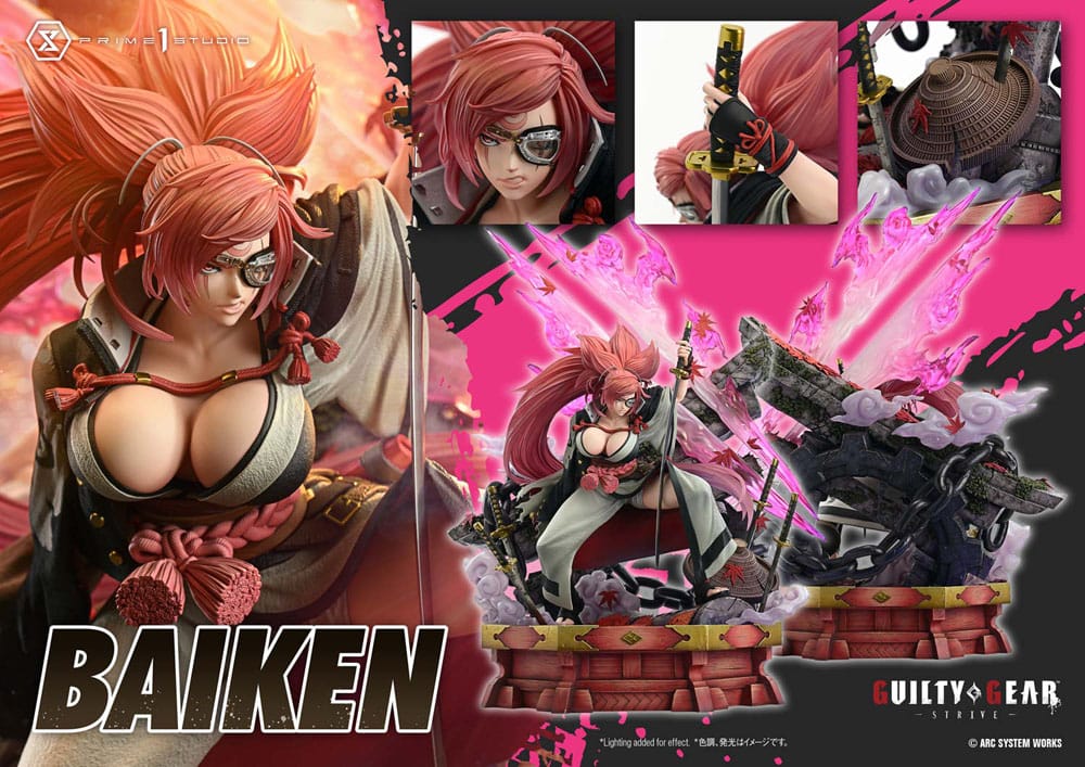 PRIME 1 - Guilty Gear Strive Ultimate Premium Masterline Series Statue 1/4 Baiken Bonus Version
