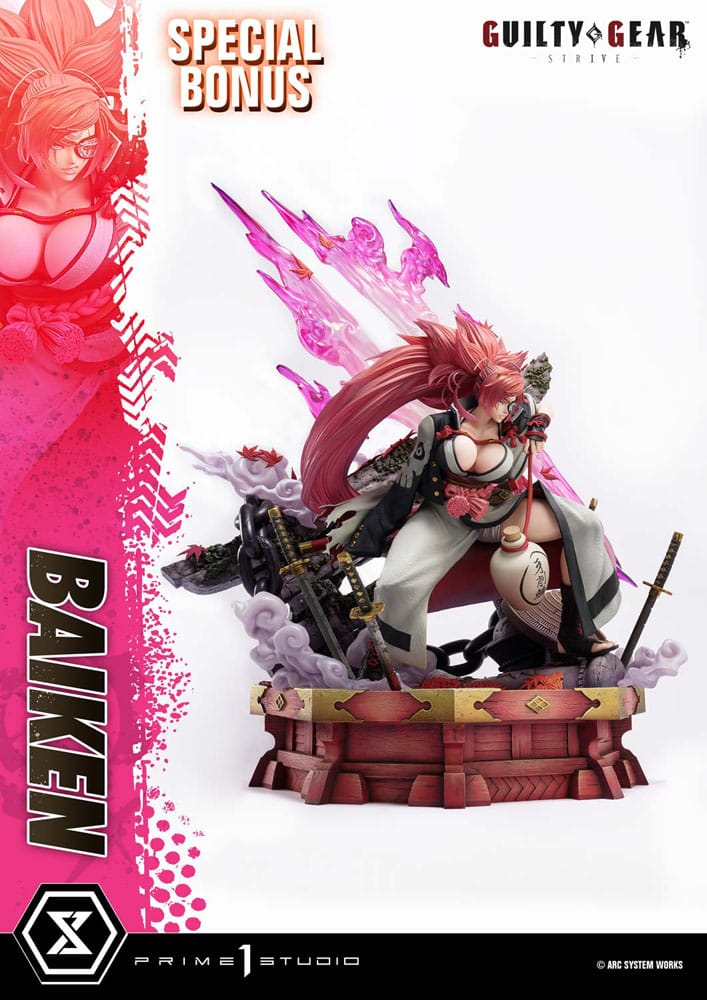 PRIME 1 - Guilty Gear Strive Ultimate Premium Masterline Series Statue 1/4 Baiken Bonus Version