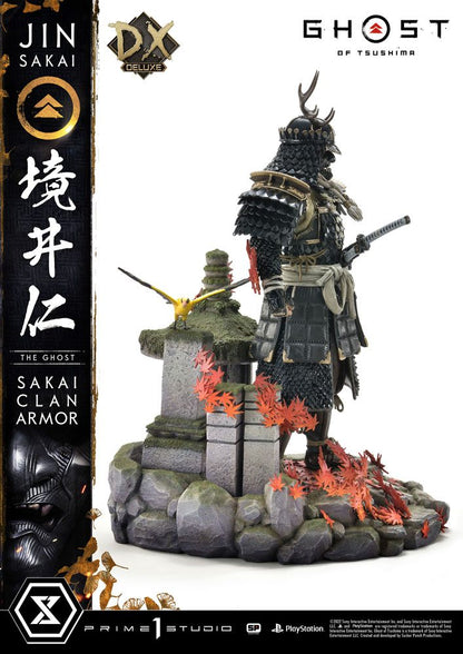 PRIME 1 STUDIOS - Ghost of Tsushima Statue 1:4 Sakai Clan Armor DeLuxe Bonus Ver