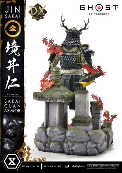 PRIME 1 STUDIOS - Ghost of Tsushima Statue 1:4 Sakai Clan Armor DeLuxe Bonus Ver