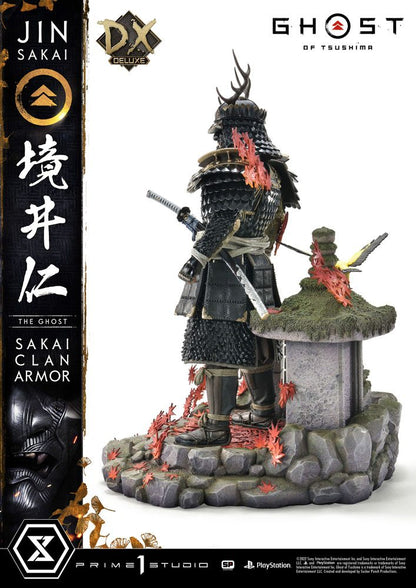 PRIME 1 STUDIOS - Ghost of Tsushima Statue 1:4 Sakai Clan Armor DeLuxe Bonus Ver