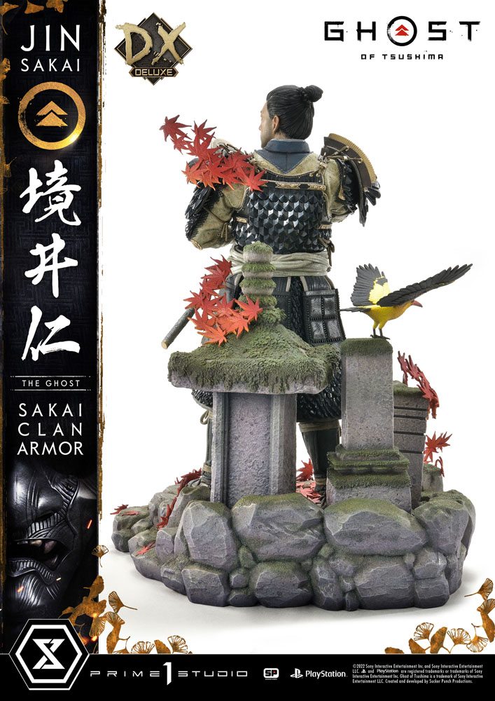 PRIME 1 STUDIOS - Ghost of Tsushima Statue 1:4 Sakai Clan Armor DeLuxe Bonus Ver