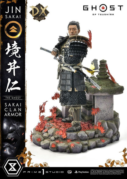 PRIME 1 STUDIOS - Ghost of Tsushima Statue 1:4 Sakai Clan Armor DeLuxe Bonus Ver