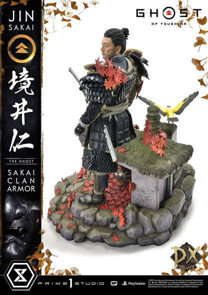 PRIME 1 STUDIOS - Ghost of Tsushima Statue 1:4 Sakai Clan Armor DeLuxe Bonus Ver