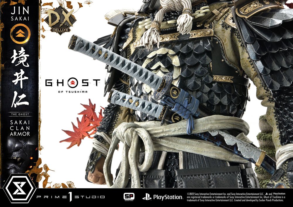 PRIME 1 STUDIOS - Ghost of Tsushima Statue 1:4 Sakai Clan Armor DeLuxe Bonus Ver