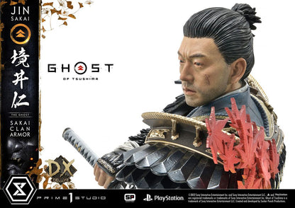 PRIME 1 STUDIOS - Ghost of Tsushima Statue 1:4 Sakai Clan Armor DeLuxe Bonus Ver