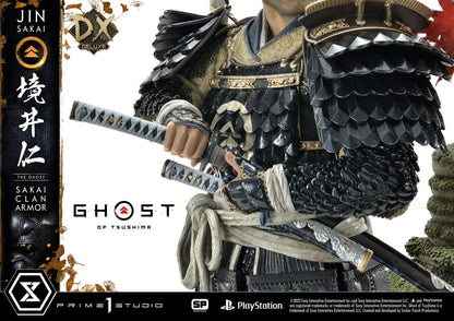 PRIME 1 STUDIOS - Ghost of Tsushima Statue 1:4 Sakai Clan Armor DeLuxe Bonus Ver