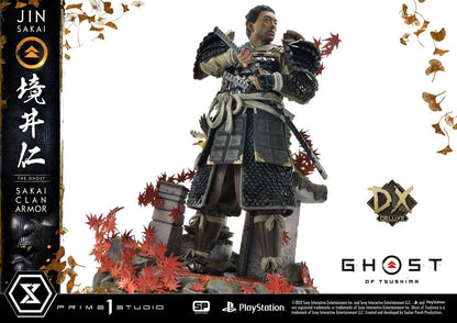 PRIME 1 STUDIOS - Ghost of Tsushima Statue 1:4 Sakai Clan Armor DeLuxe Bonus Ver