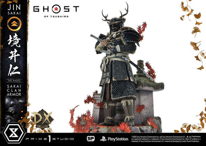 PRIME 1 STUDIOS - Ghost of Tsushima Statue 1:4 Sakai Clan Armor DeLuxe Bonus Ver