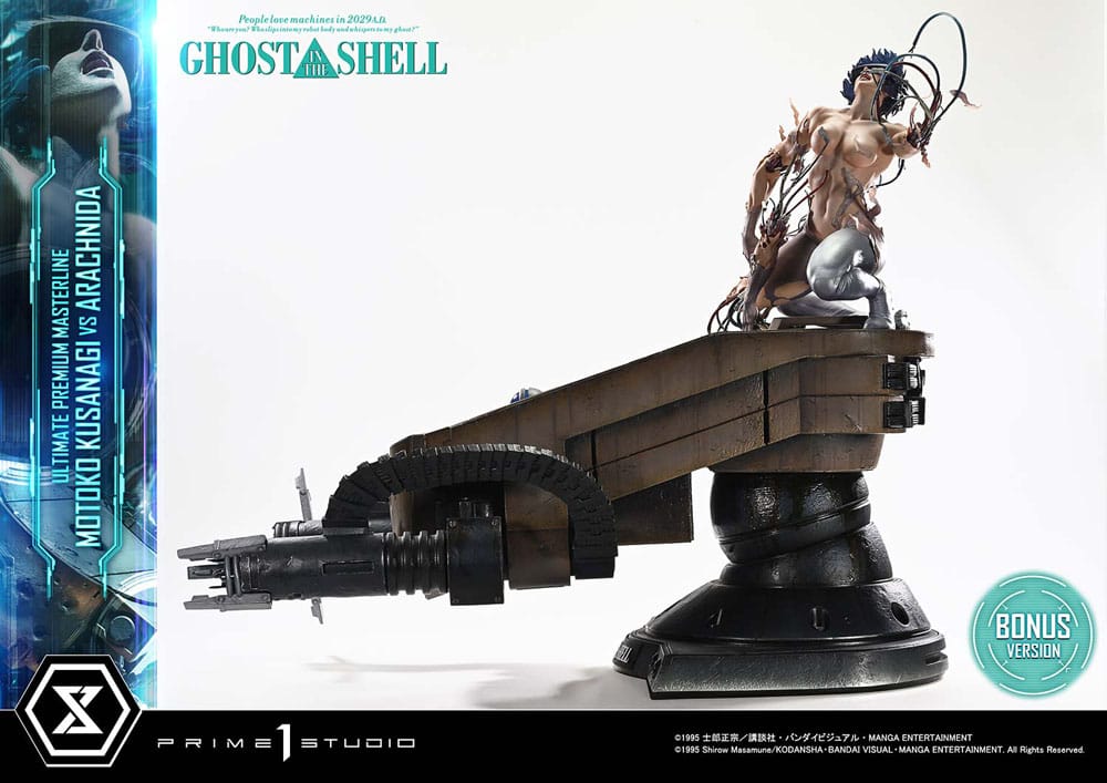 PRIME 1 - Ghost in the Shell Ultimate Premium Masterline Series Statue 1/4 Motoko Kusanagi vs Arachnida Bonus Version