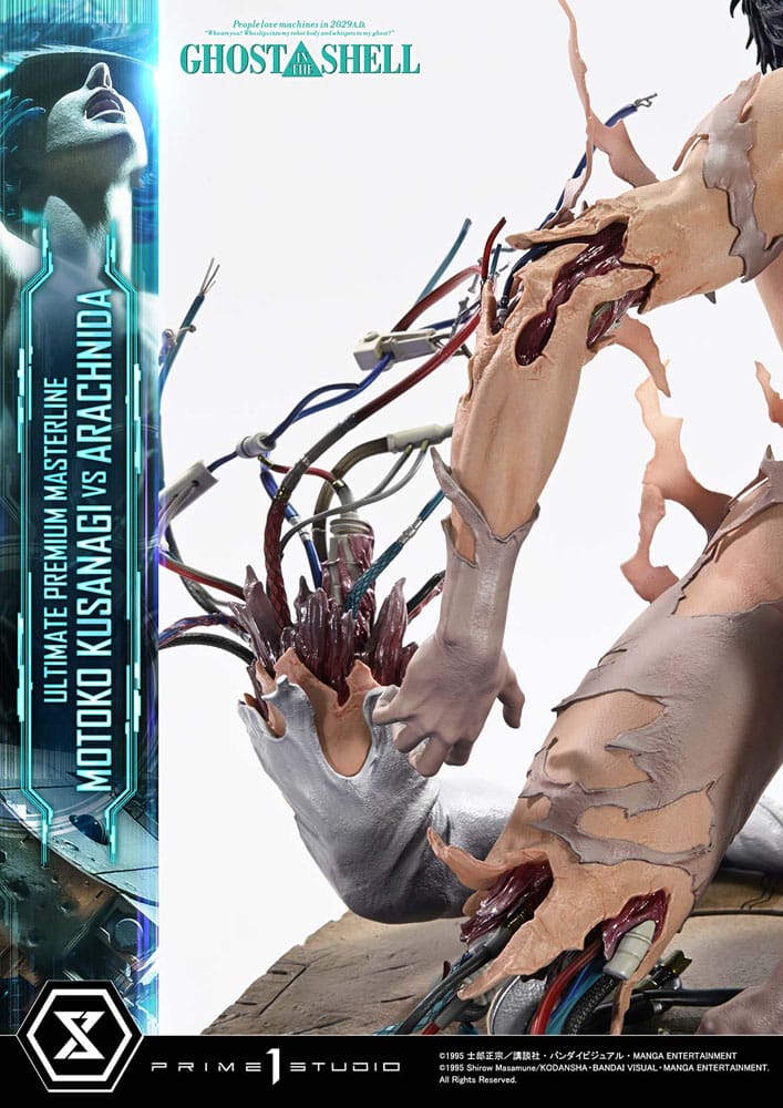 PRIME 1 - Ghost in the Shell Ultimate Premium Masterline Series Statue 1/4 Motoko Kusanagi vs Arachnida Bonus Version