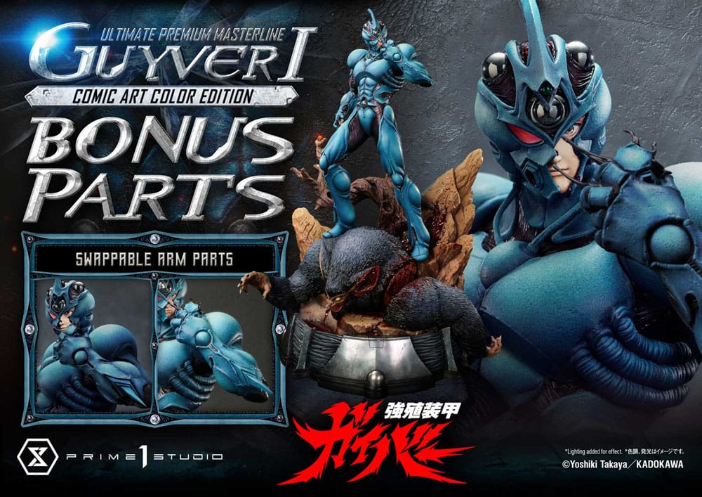 PRIME 1 - Guyver - The Bioboosted Armor Ultimate Premium Masterline Series Statue 1/4 Guyver I Comic Art Color Edition Ultimate Bonus Version