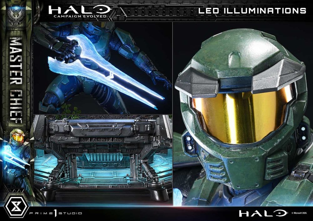 PRIME 1 - Halo Ultimate Premium Masterline Series Statue 1/4 Campaign Evolved Master Chief Bonus Version