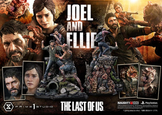 PRIME 1 - The Last of Us Part I Ultimate Premium Masterline Series Statue Joel & Ellie Deluxe Bonus Version (The Last of Us Part I)