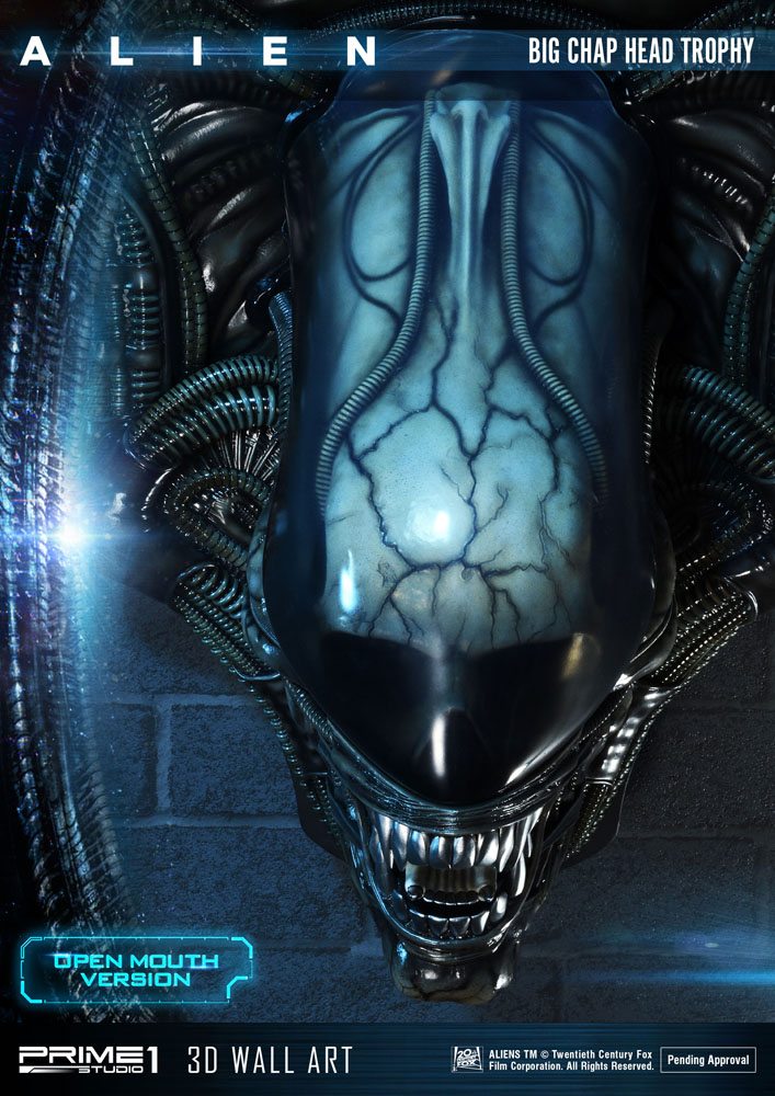 PRIME 1 STUDIOS - Alien - Alien Big Chap - Head Trophy (Open Mouth Ver) - 1:1 Scale