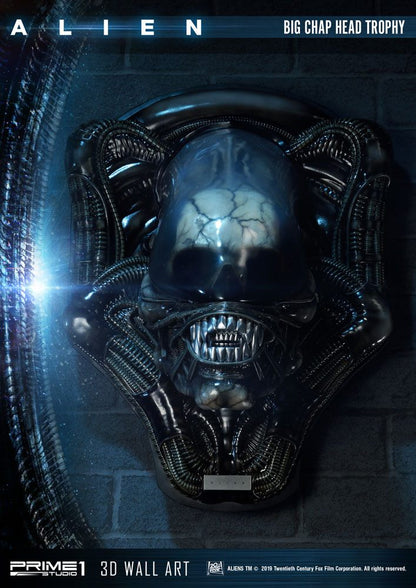 PRIME 1 STUDIOS - Alien - Alien 3D Wall Art Big Chap Head Trophy