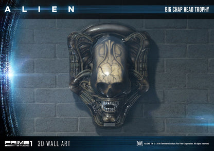 PRIME 1 STUDIOS - Alien - Alien 3D Wall Art Big Chap Head Trophy