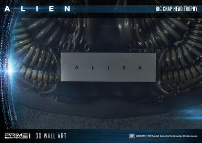 PRIME 1 STUDIOS - Alien - Alien 3D Wall Art Big Chap Head Trophy