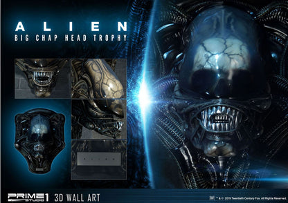 PRIME 1 STUDIOS - Alien - Alien 3D Wall Art Big Chap Head Trophy
