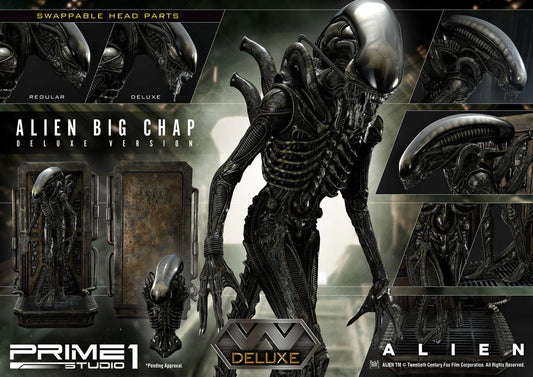 PRIME 1 STUDIOS - Alien Museum Art Statue / Wall Art Alien Big Chap Action DeLuxe Ver (P1SWAAL-05DX) 88 cm