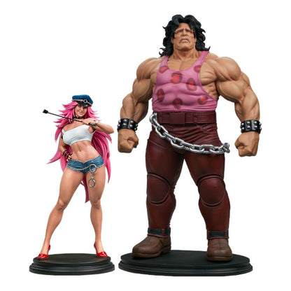 PCS PREMIUM COLLECTIBLES STUDIOS - Street Fighter Statue 1:4 Mad Gear EXCLUSIVE Hugo & Poison Set 43