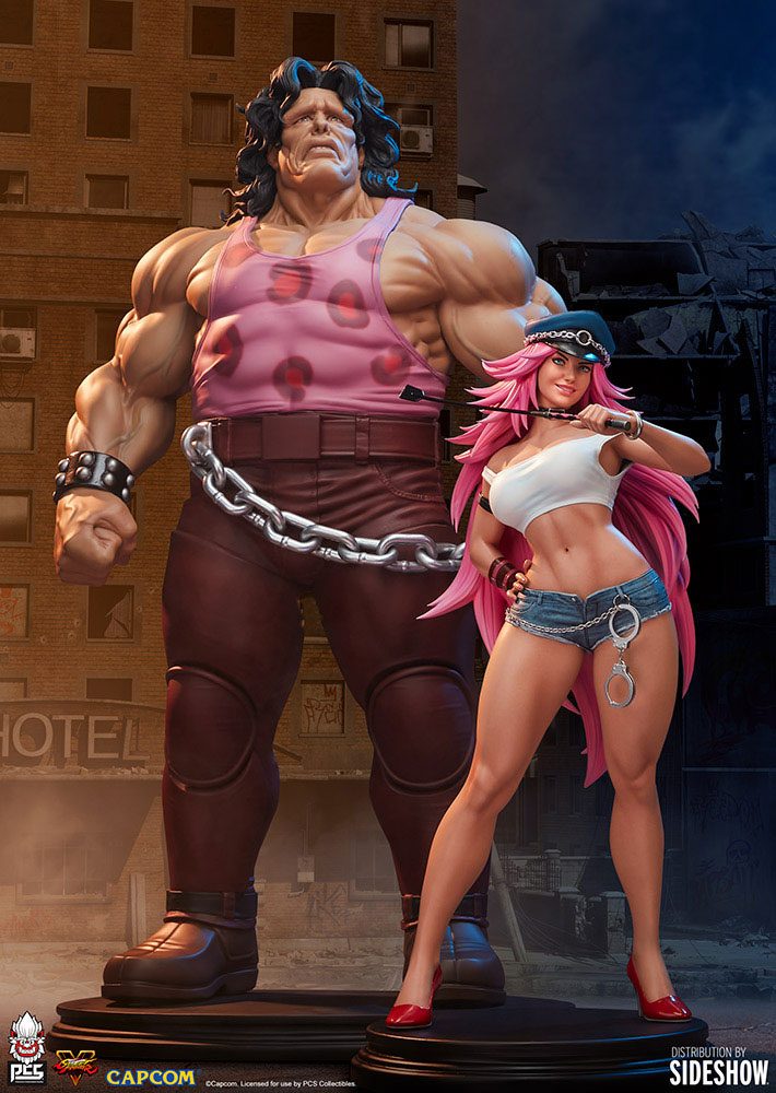 PCS PREMIUM COLLECTIBLES STUDIOS - Street Fighter Statue 1:4 Mad Gear EXCLUSIVE Hugo & Poison Set 43