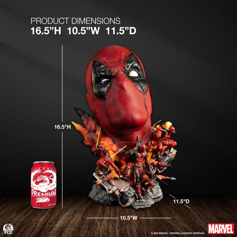 PCS COLLECTIBLES - Marvel Fine Art Bust Deadpool