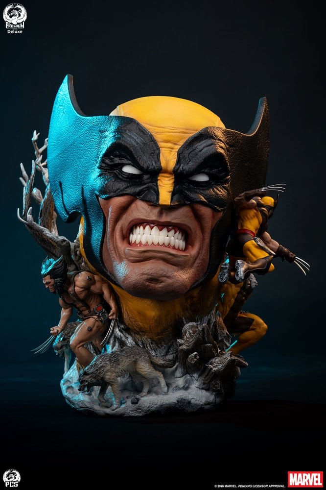 PCS - Marvel Fine Art Bust Wolverine Deluxe Edition