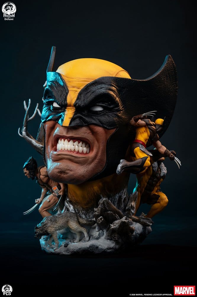 PCS - Marvel Fine Art Bust Wolverine Deluxe Edition