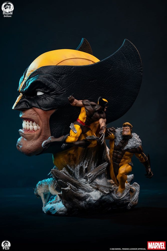 PCS - Marvel Fine Art Bust Wolverine Deluxe Edition