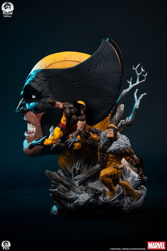 PCS - Marvel Fine Art Bust Wolverine Deluxe Edition