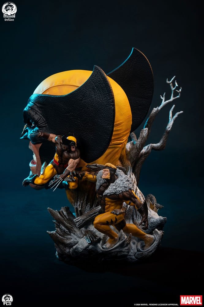 PCS - Marvel Fine Art Bust Wolverine Deluxe Edition