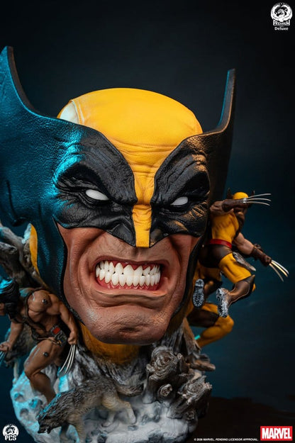 PCS - Marvel Fine Art Bust Wolverine Deluxe Edition