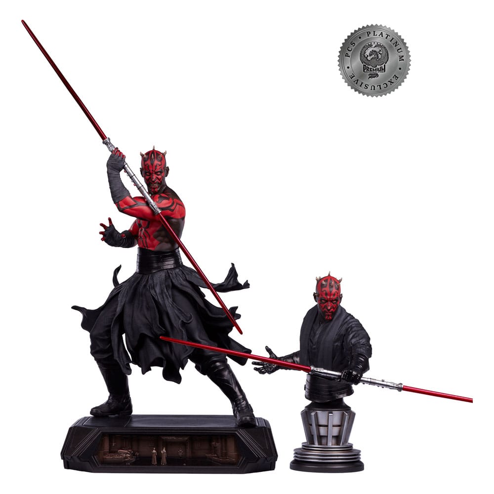 PCS - Star Wars Epic Series Statue 1/3 Darth Maul Platinum Exclusive