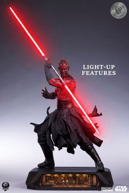 PCS - Star Wars Epic Series Statue 1/3 Darth Maul Platinum Exclusive