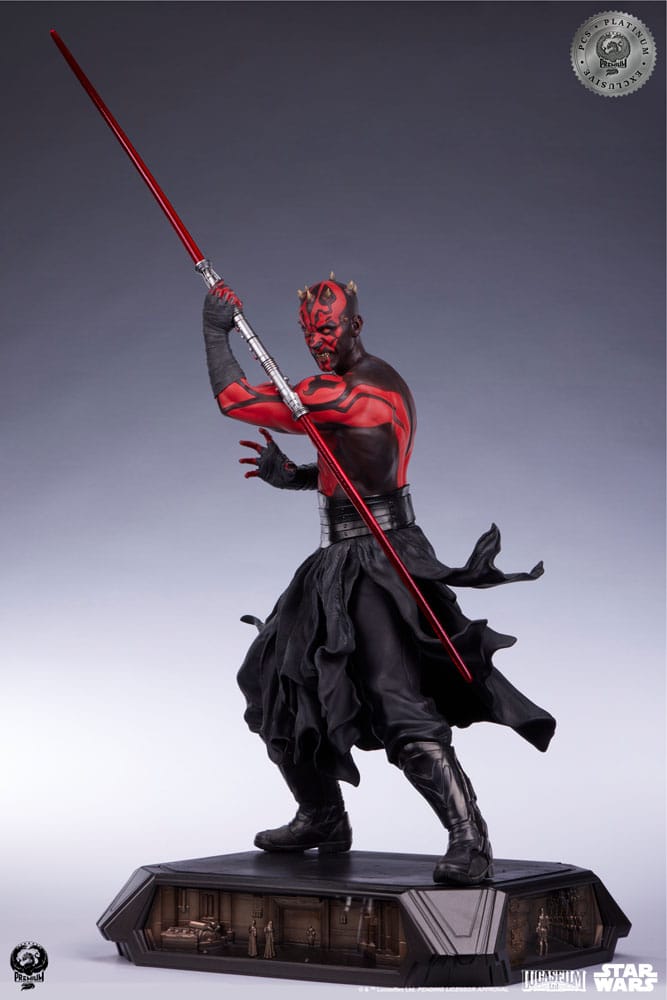 PCS - Star Wars Epic Series Statue 1/3 Darth Maul Platinum Exclusive