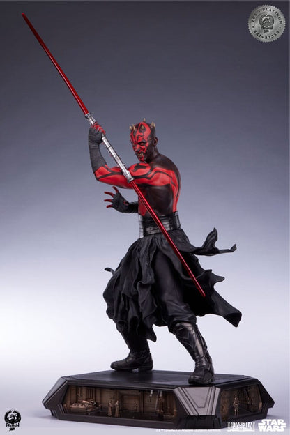 PCS - Star Wars Epic Series Statue 1/3 Darth Maul Platinum Exclusive