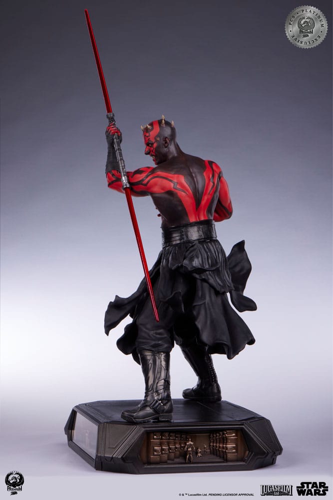 PCS - Star Wars Epic Series Statue 1/3 Darth Maul Platinum Exclusive