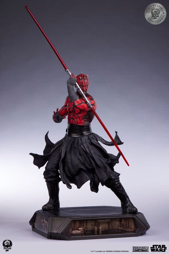 PCS - Star Wars Epic Series Statue 1/3 Darth Maul Platinum Exclusive