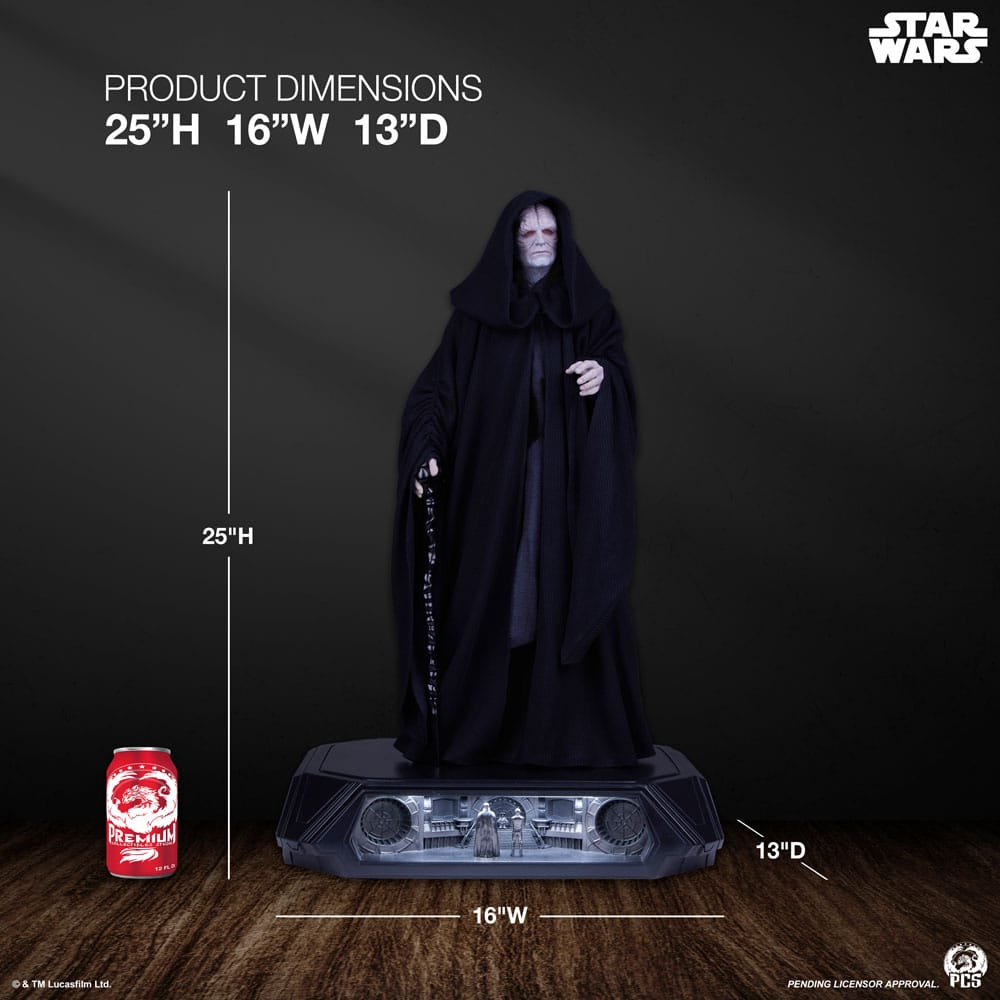 PCS - Star Wars Hyperreal Statue 1/3 Emperor Palpatine