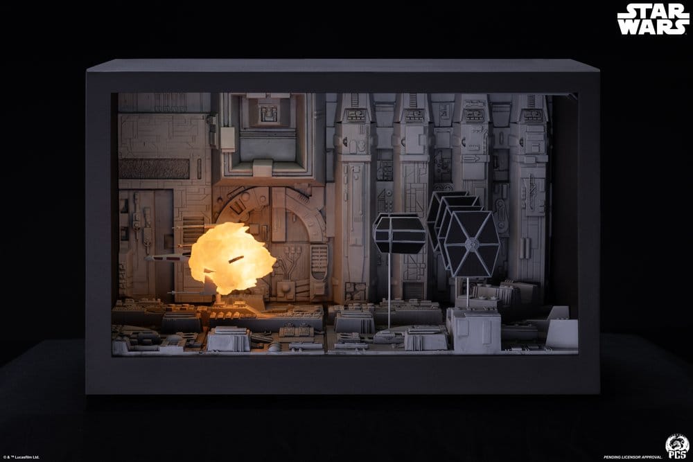 PCS - Star Wars Movie Moments Mini Scale Diorama Trench Run